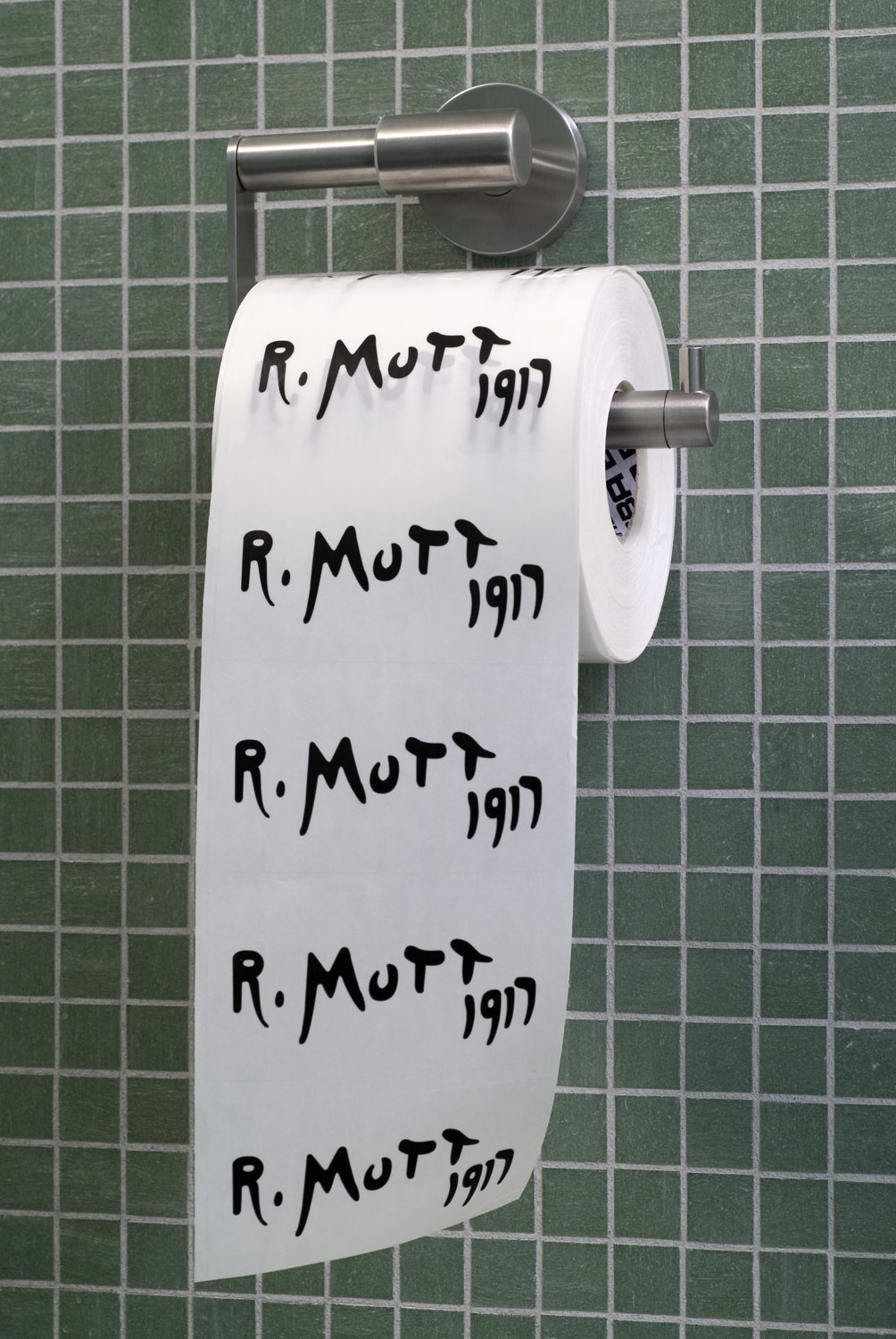 Already Made, 2008. Sticker roll. Installation view, Moderna Museet, Stockholm. Photo: Åsa Lundén.